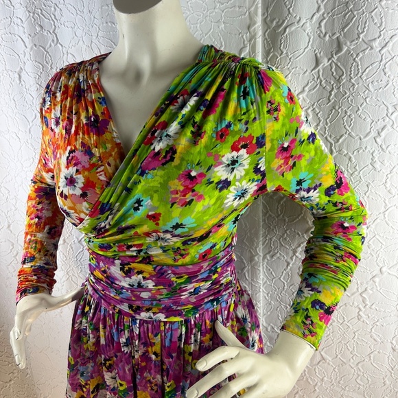 MSGM Mixed Print Dress - Picture 6 of 10